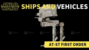 星球大战载具和飞船系列 AT-ST First Order
