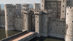 Blender中世纪城堡模型 Medieval Castle Asset Pack