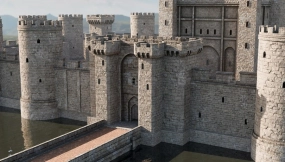 Blender中世纪城堡模型 Medieval Castle Asset Pack