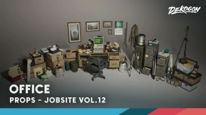 【UE】建筑工地VOL.12 办公室  Jobsite VOL.12 - Office