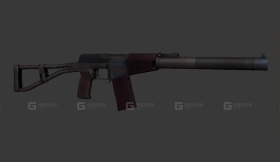 AS-VAL特种突击步枪-AS-VAL 3D model