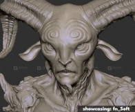 zbrush生物雕刻笔刷 FlippedNormals Brush Kit