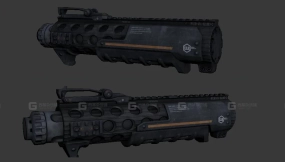 枪管3D模型-75 - Barrel 3D model-75
