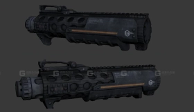 枪管3D模型-75 - Barrel 3D model-75