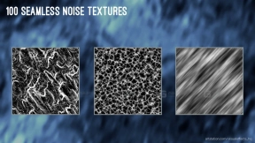 100款裂纹噪波科幻纹理Alpha贴图2K无缝 100 Seamless Noise Textures for VFX