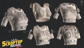 战术女装基础版型五款