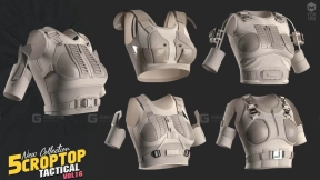 战术女装基础版型五款