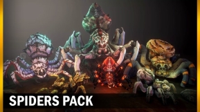 【UE】蜘蛛包 Spiders Pack
