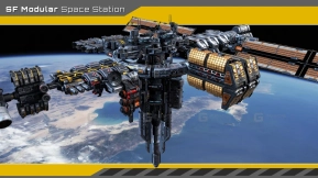 【UE】模块化空间站  Modular Space Station