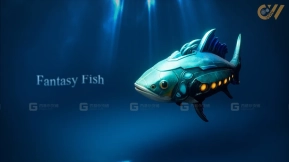 【UE】奇幻异世界鱼类模型 Fantasy Strange Fish