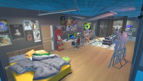 Studio Apartment 绝区零风格工作室公寓 Studio Apartment (ZZZ Custom)