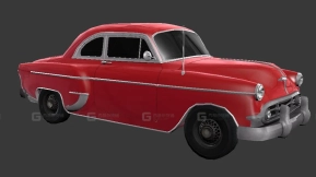 1954款雪佛兰Bel Air 210经典轿车 - 1954 Chevrolet Bel Air Sedan 210 classic 3D model-108