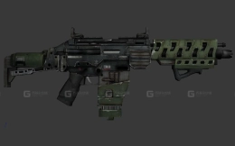 M1A1赫姆洛克-m1a1 hemlok 3D model