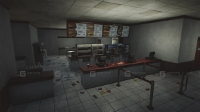 【UE】废弃快餐建筑  Abandoned Fast Food Building