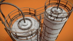 生锈筒仓 Rusty Silos