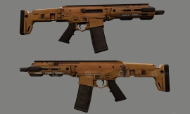 自适应战斗步枪（RPG）-ACR (RPG) 3D model