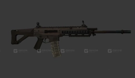 先进战斗步枪-ACR 3D model
