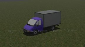 俄罗斯轻型卡车模拟器嘎斯3302 - Russian Light Truck Simulator Gaz 3302 3D model-65
