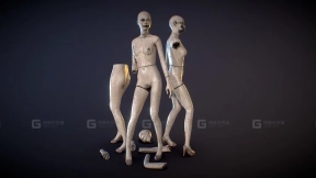 人体模型组 Mannequins