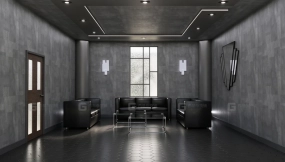 简约客厅室内 Simple Living Room Interior