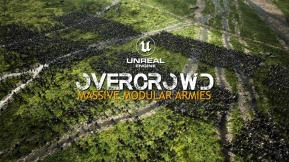 【UE】人群散布模拟插件 OverCrowd – Unreal Engine 5.6 Crowd Simulation Plugin (Beta)