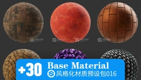 Substance 风格化材质预设包016