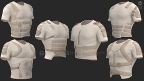 6件战术背心短袖上衣衣服