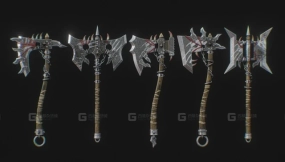 兽人斧套件 Orc axe pack