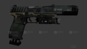 p2011 sp手枪 - p2011 sp 3D model-1