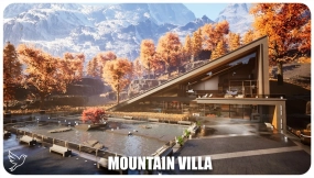 【UE5.1】阿尔卑斯山别墅 Alpine Mountains Villa