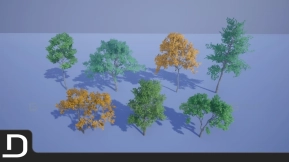【UE】写实树木2  Realistic Trees 2