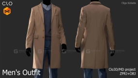 男士风衣外套衬衫背心牛仔裤