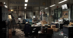 【Kitbash3D】警察局 Police dept