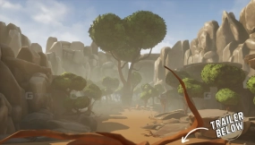 【UE】风格化森林 - 树木与岩石（森林、岩石、树木、风格化森林）  Stylized Forest - Trees & Rocks (Forest, Rocks, Trees, Stylized Forest)