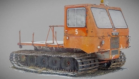 70年代罕见老式拉特拉克雪地车 rare old Ratrac from 70s