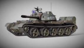 T-55A主战坦克 T-55A Battle Tank