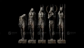 阿努比斯雕像  Anubis Statues