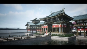 【UE】模块化日本寺庙  Modular Japanese Temple