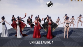 【UE】中国古代贵族仕女 Chinese Noble Lady