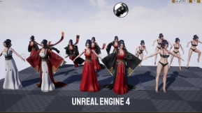 【UE】中国古代贵族仕女 Chinese Noble Lady