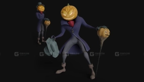 南瓜头杰克-Jack Pumpkinhead