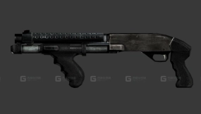 霰弹枪3D模型-23 - Shotgun 3D model-23