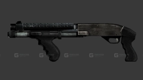 霰弹枪3D模型-23 - Shotgun 3D model-23