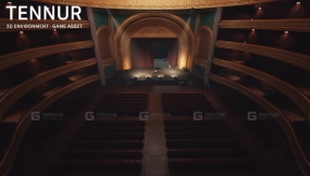 【UE】音乐厅内部环境（音乐厅、内部展览剧院）  Concert Hall Interior Environment