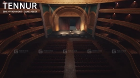 【UE】音乐厅内部环境（音乐厅、内部展览剧院）  Concert Hall Interior Environment