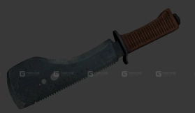 砍刀 3D模型-40 - MACHETE 3D model-40