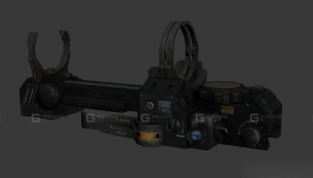 全息反射准星 3D模型-56 Holo reflex reticle 3D model-56