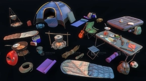 【UE】露营装备  Camping Equipment