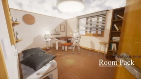 【UE】室内与游戏室道具 v.01  Interior & Game Room props v.01