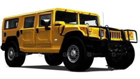 2006款悍马H1 Alpha - HUMMER H1 Alpha 2006 3D model-37